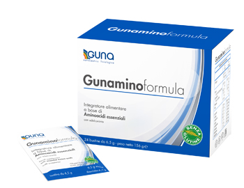 GUNAMINOFORMULA 24 BUSTINE 156 G - Farmacia Murachelli Di Putelli dr. Giovanni