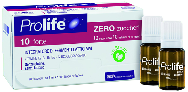 PROLIFE 10 MILIARDI ZERO ZUCCHERO 10 FLACONI DA 8 ML - Farmacia Murachelli Di Putelli dr. Giovanni