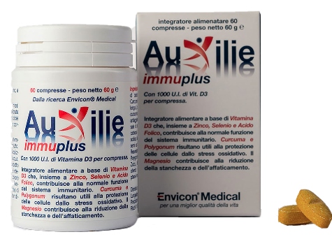 AUXILIE IMMUPLUS DEGLUTIBILE 30 COMPRESSE - Farmacia Murachelli Di Putelli dr. Giovanni