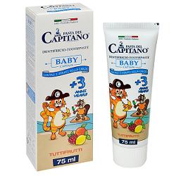 PASTA CAPITANO DENTIFRICIO BABY T FRU 75 ML - Farmacia Murachelli Di Putelli dr. Giovanni