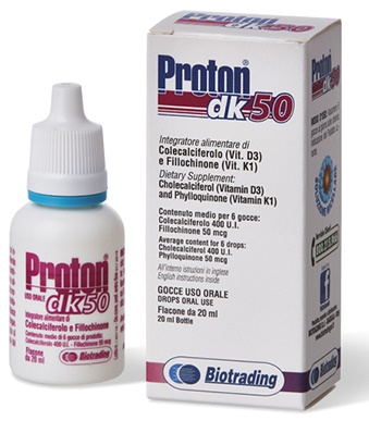 PROTON DK 50 GOCCE 20 ML - Farmacia Murachelli Di Putelli dr. Giovanni