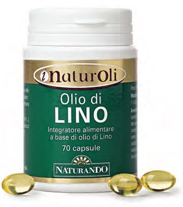 NATUROLI OLIO DI LINO 70 CAPSULE MOLLI - Farmacia Murachelli Di Putelli dr. Giovanni