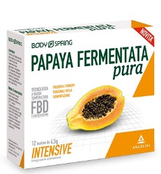 BODY SPRING PAPAYA FERMENTATA PURA INTENSIVE 12 BUSTINE - Farmacia Murachelli Di Putelli dr. Giovanni