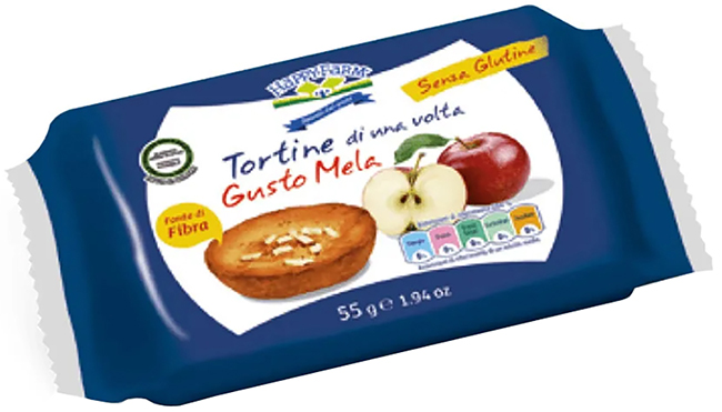 HAPPY FARM TORTINE MELA 55 G - Farmacia Murachelli Di Putelli dr. Giovanni