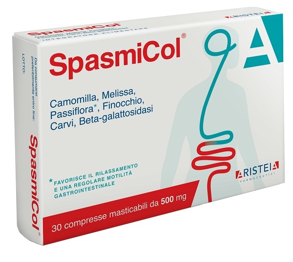 SPASMICOL 30 COMPRESSE MASTICABILI 500 MG - Farmacia Murachelli Di Putelli dr. Giovanni