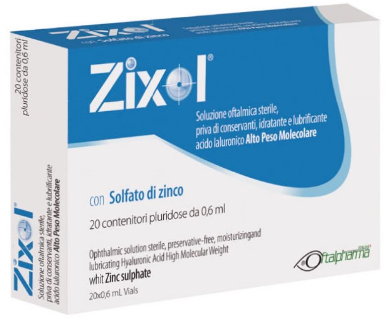 GOCCE OCULARI ZIXOL 20 FLACONCINI 0,6 ML - Farmacia Murachelli Di Putelli dr. Giovanni