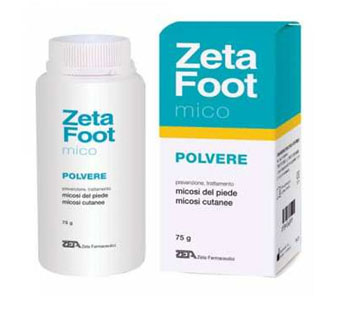 ZETAFOOT MICO POLVERE FLACONE 75 G - Farmacia Murachelli Di Putelli dr. Giovanni