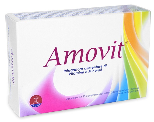 AMOVIT 30 COMPRESSE GASTROPROTETTE - Farmacia Murachelli Di Putelli dr. Giovanni