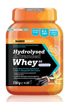 HYDROLYSED ADVANCED WHEY VANILLA CREAM BARATTOLO POLVERE ORALE 750 G - Farmacia Murachelli Di Putelli dr. Giovanni