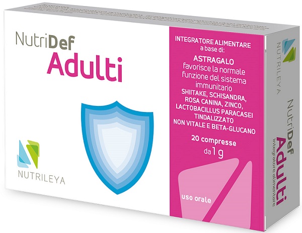 NUTRIDEF ADULTI 20 COMPRESSE - Farmacia Murachelli Di Putelli dr. Giovanni