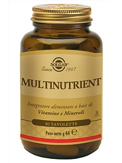 MULTINUTRIENT SOLGAR 30 TAVOLETTE - Farmacia Murachelli Di Putelli dr. Giovanni