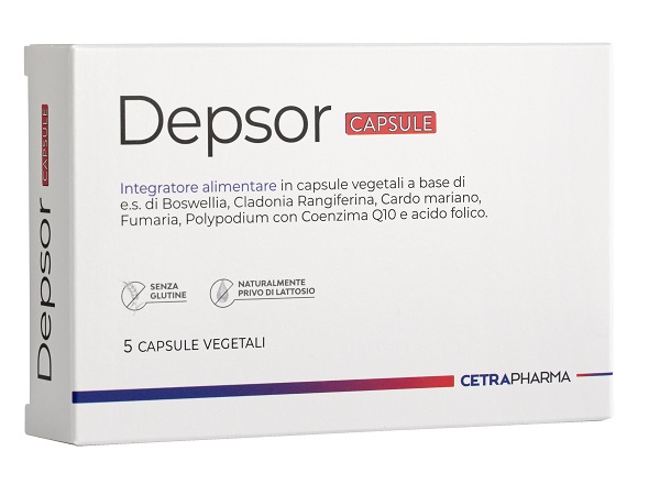 DEPSOR 30 CAPSULE VEGETALI DA 720 MG - Farmacia Murachelli Di Putelli dr. Giovanni