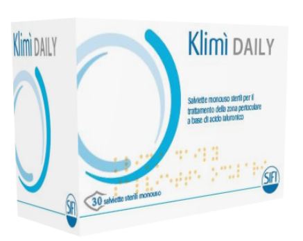 KLIMI' DAILY 30 SALVIETTINE DETERGENTI MONOUSO STERILI PER L'IGIENE OCULARE - Farmacia Murachelli Di Putelli dr. Giovanni