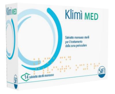 KLIMI' MED 14 SALVIETTINE DETERGENTI MONOUSO STERILI PER L'IGIENE OCULARE - Farmacia Murachelli Di Putelli dr. Giovanni