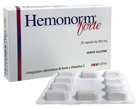 HEMONORM FORTE 20 CAPSULE - Farmacia Murachelli Di Putelli dr. Giovanni
