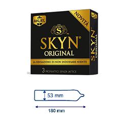 PROFILATTICO ANSELL AKUEL SKIN ORIGINAL 3 PEZZI - Farmacia Murachelli Di Putelli dr. Giovanni