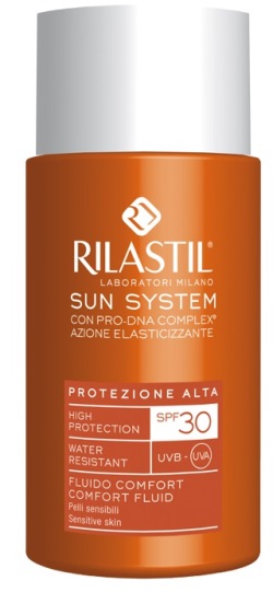 RILASTIL SUN SYSTEM PHOTO PROTECTION THERAPY SPF30 COMFORT FLUIDO 50 ML - Farmacia Murachelli Di Putelli dr. Giovanni