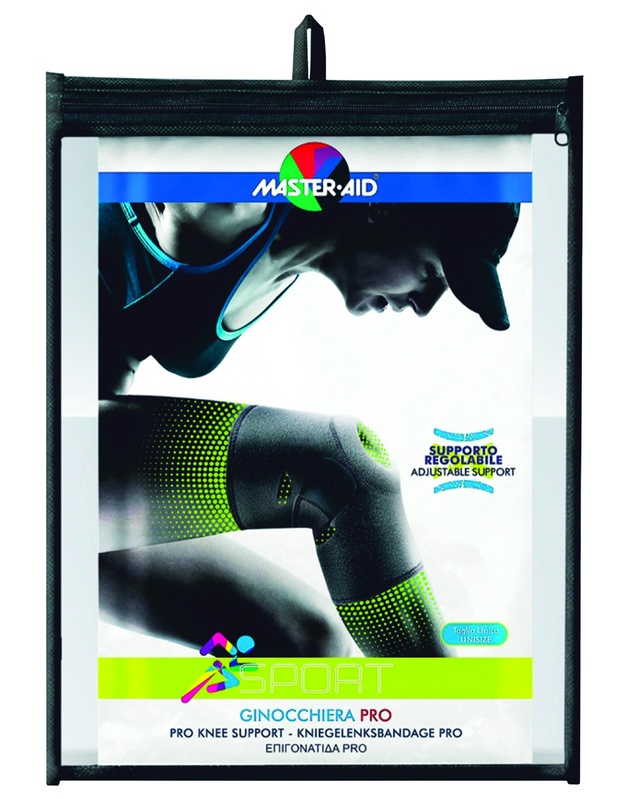 GINOCCHIERA ELASTICA MASTER-AID SPORT PRO TAGLIA UNICA - Farmacia Murachelli Di Putelli dr. Giovanni