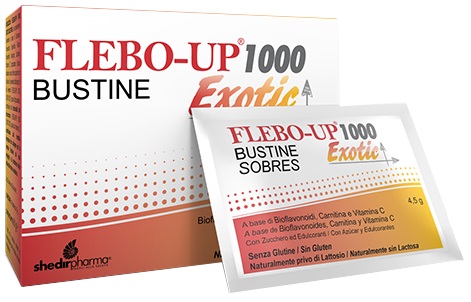 FLEBO-UP 1000 EXOTIC 18 BUSTINE - Farmacia Murachelli Di Putelli dr. Giovanni