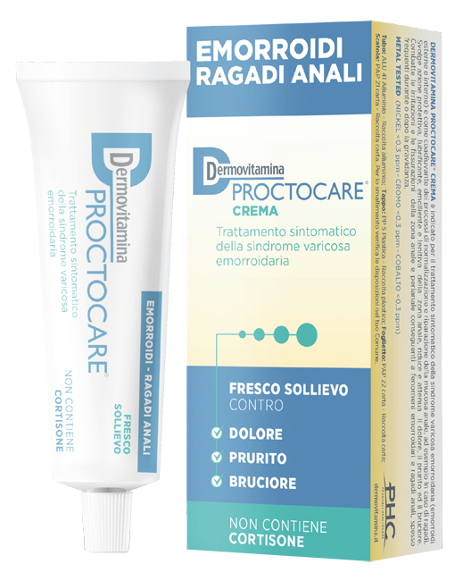 DERMOVITAMINA PROCTOCARE CREMA EMORROIDI RAGADI ANALI 30 ML CON CANNULA - Farmacia Murachelli Di Putelli dr. Giovanni