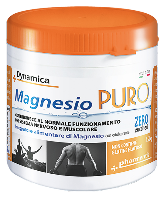 DYNAMICA MAGNESIO PURO POLVERE 150 G SENZA ZUCCHERI - Farmacia Murachelli Di Putelli dr. Giovanni