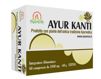 AYUR KANTI 60 COMPRESSE 1 G - Farmacia Murachelli Di Putelli dr. Giovanni