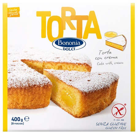 BONONIA DOLCI TORTA CON CREMA SENZA GLUTINE 400 G - Farmacia Murachelli Di Putelli dr. Giovanni