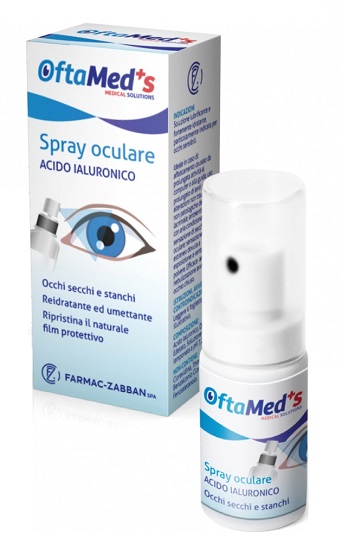 OFTAMED'S SPRAY CULARE OCCHI SECCHI E STANCHI ACIDO IALURONICO 10 ML - Farmacia Murachelli Di Putelli dr. Giovanni