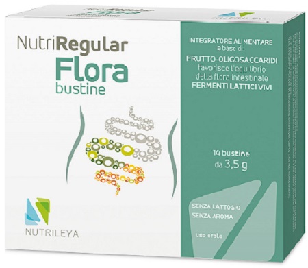 NUTRIREGULAR FLORA 14 BUSTINE - Farmacia Murachelli Di Putelli dr. Giovanni