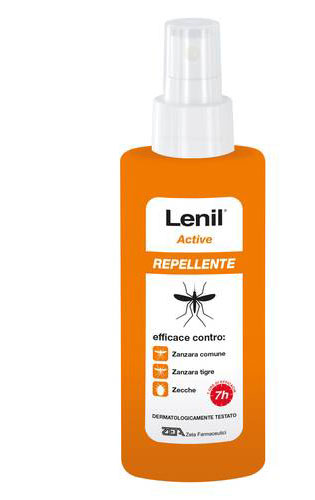 LENIL ACTIVE SPRAY SOLUZIONE ANTIZANZARA IN FLACONE + POMPA SPRAY 100 ML - Farmacia Murachelli Di Putelli dr. Giovanni
