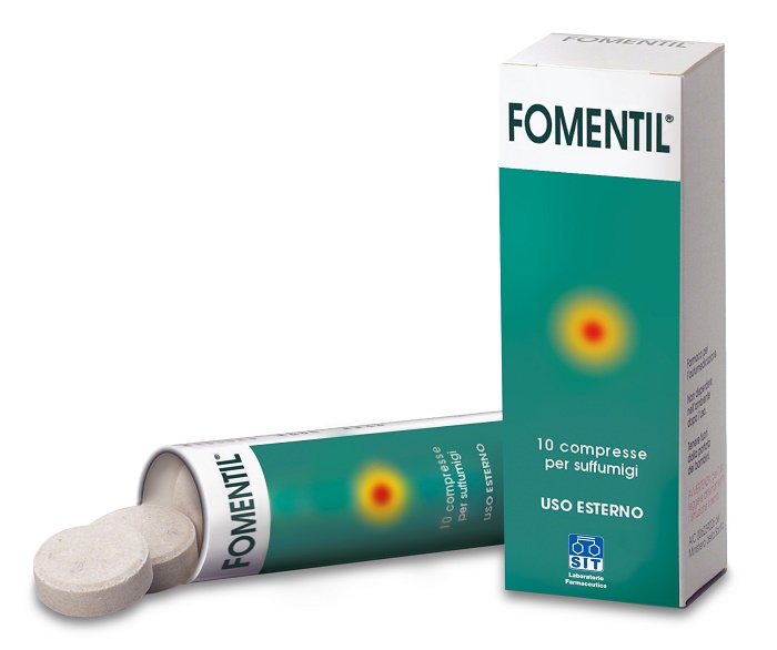 FOMENTIL 10 COMPRESSE X SUFFUMIGI - Farmacia Murachelli Di Putelli dr. Giovanni