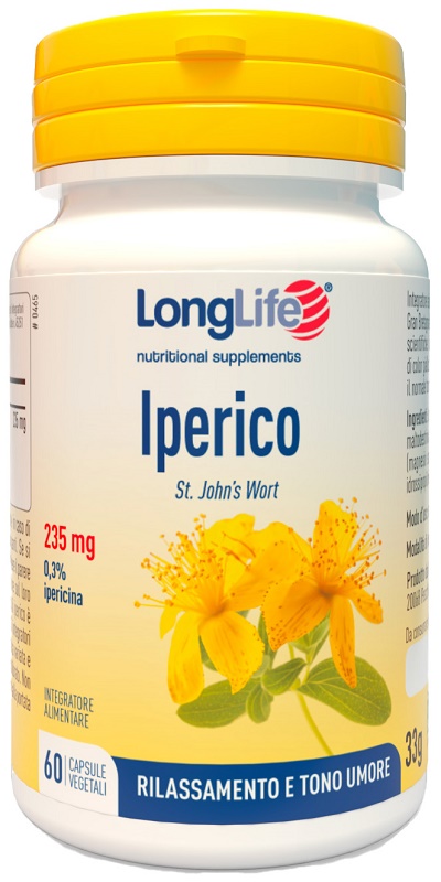 LONGLIFE IPERICO 60 CAPSULE VEGETALI - Farmacia Murachelli Di Putelli dr. Giovanni