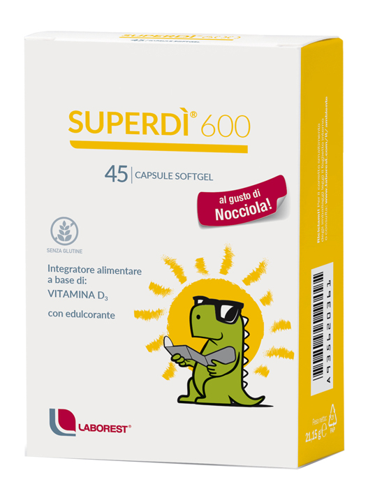 SUPERDI' 600 45 CAPSULE - Farmacia Murachelli Di Putelli dr. Giovanni