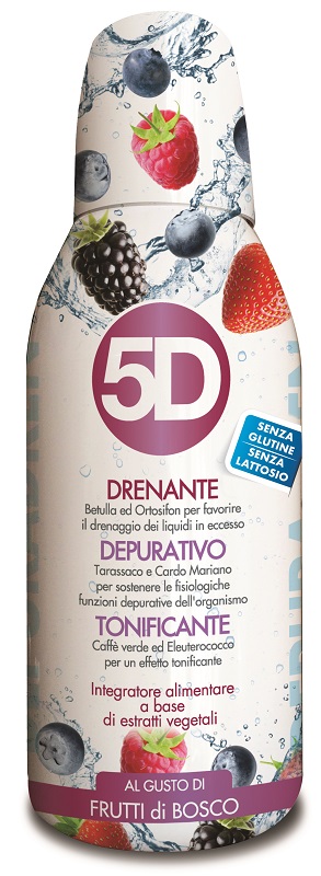 5D SLEEVERATO FRUTTI DI BOSCO 500 ML - Farmacia Murachelli Di Putelli dr. Giovanni