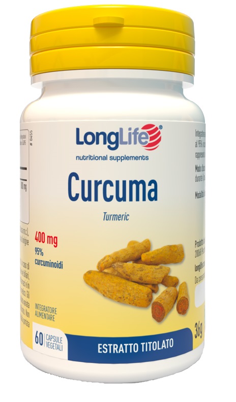 LONGLIFE CURCUMA 60 CAPSULE VEGETALI - Farmacia Murachelli Di Putelli dr. Giovanni