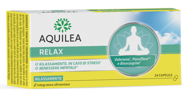 AQUILEA RELAX 24 CAPSULE VEGANE - Farmacia Murachelli Di Putelli dr. Giovanni