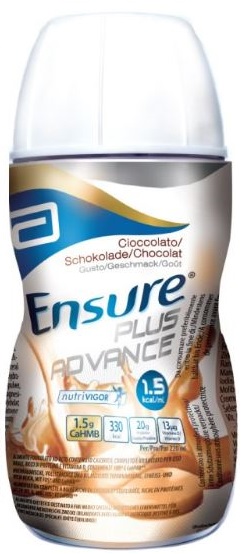ENSURE PLUS ADVANCE CIOCCOLATO 4 BOTTIGLIE DA 220 ML - Farmacia Murachelli Di Putelli dr. Giovanni