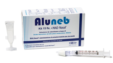 ALUNEB KIT SOLUZIONE ISOTONICA 15 FLACONCINI DA 4 ML + MAD NASAL ATOMIZZATORE - Farmacia Murachelli Di Putelli dr. Giovanni