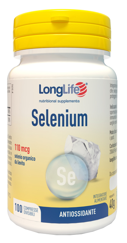 LONGLIFE SELENIUM 100 COMPRESSE DIVISIBILI - Farmacia Murachelli Di Putelli dr. Giovanni