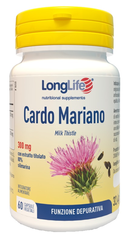 LONGLIFE CARDO MARIANO 60 CAPSULE VEGETALI - Farmacia Murachelli Di Putelli dr. Giovanni