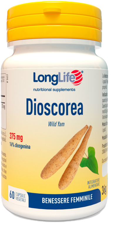 LONGLIFE DIOSCOREA 60 CAPSULE - Farmacia Murachelli Di Putelli dr. Giovanni