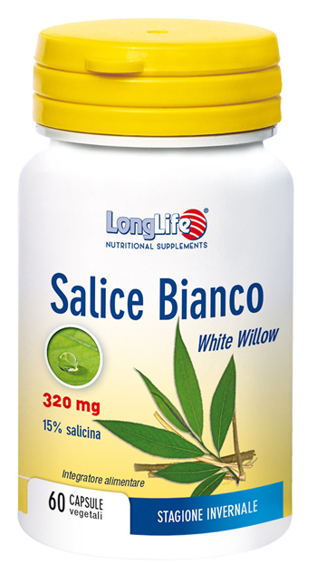 LONGLIFE SALICE BIANCO 60 CAPSULE VEGETALI - Farmacia Murachelli Di Putelli dr. Giovanni