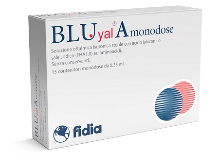 BLU YAL A MONODOSE GOCCE OCULARI 15 FLACONCINI 0,35 ML - Farmacia Murachelli Di Putelli dr. Giovanni