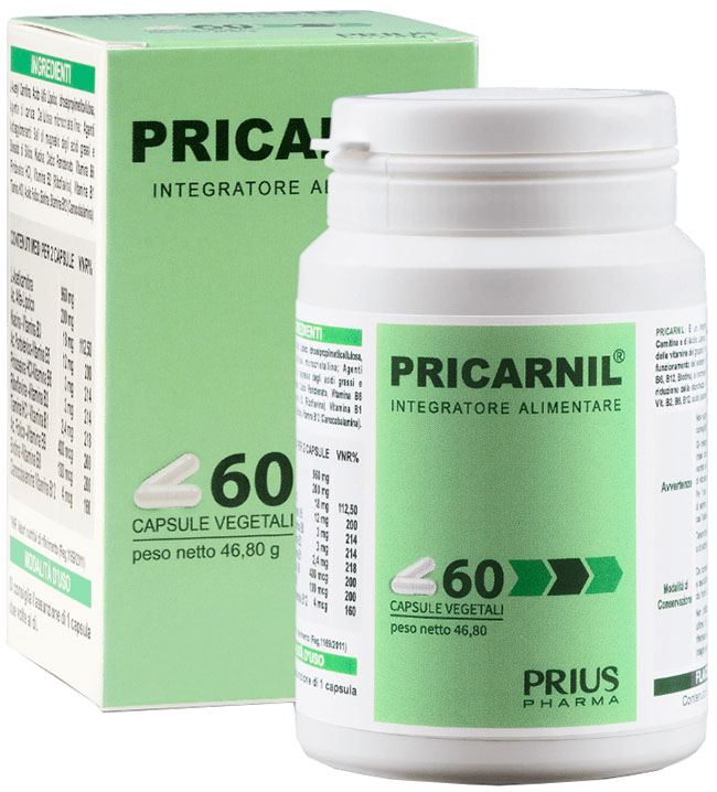 PRICARNIL 30 CAPSULE - Farmacia Murachelli Di Putelli dr. Giovanni