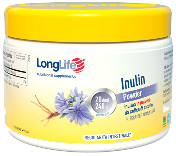 LONGLIFE INULINA POWDER 240 G - Farmacia Murachelli Di Putelli dr. Giovanni