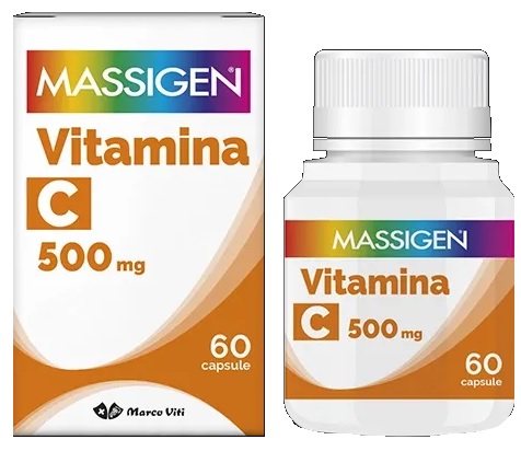 MASSIGEN C VITI 500MG DI VITAMINA C 60 CAPSULE - Farmacia Murachelli Di Putelli dr. Giovanni