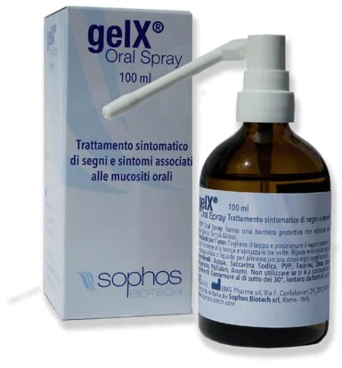 GEL SPRAY ORALE PER TRATTAMENTO SINTOMATICO SEGNI E SINTOMI ASSOCIATI ALLE MUCOSITI ORALI - Farmacia Murachelli Di Putelli dr. Giovanni