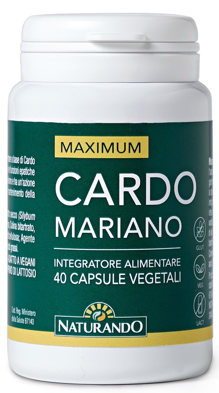 MAXIMUM CARDO MARIANO 40 CAPSULE - Farmacia Murachelli Di Putelli dr. Giovanni