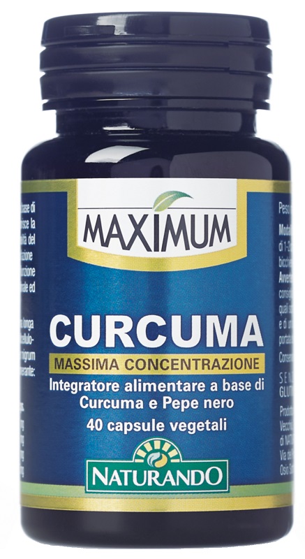 MAXIMUM CURCUMA 40 CAPSULE VEGETALI - Farmacia Murachelli Di Putelli dr. Giovanni