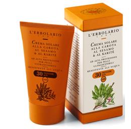 CREMA SOLARE CAROTA/SESAMO/KARITE' SPF30 125 ML - Farmacia Murachelli Di Putelli dr. Giovanni